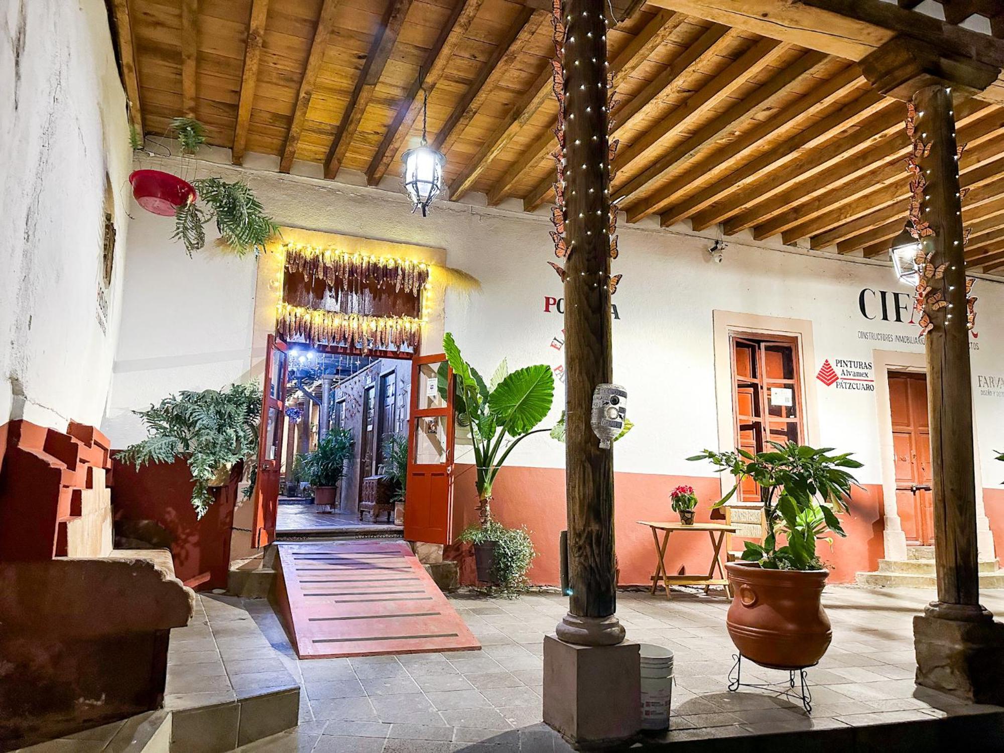 Posada El Palomar Пацкуаро Экстерьер фото