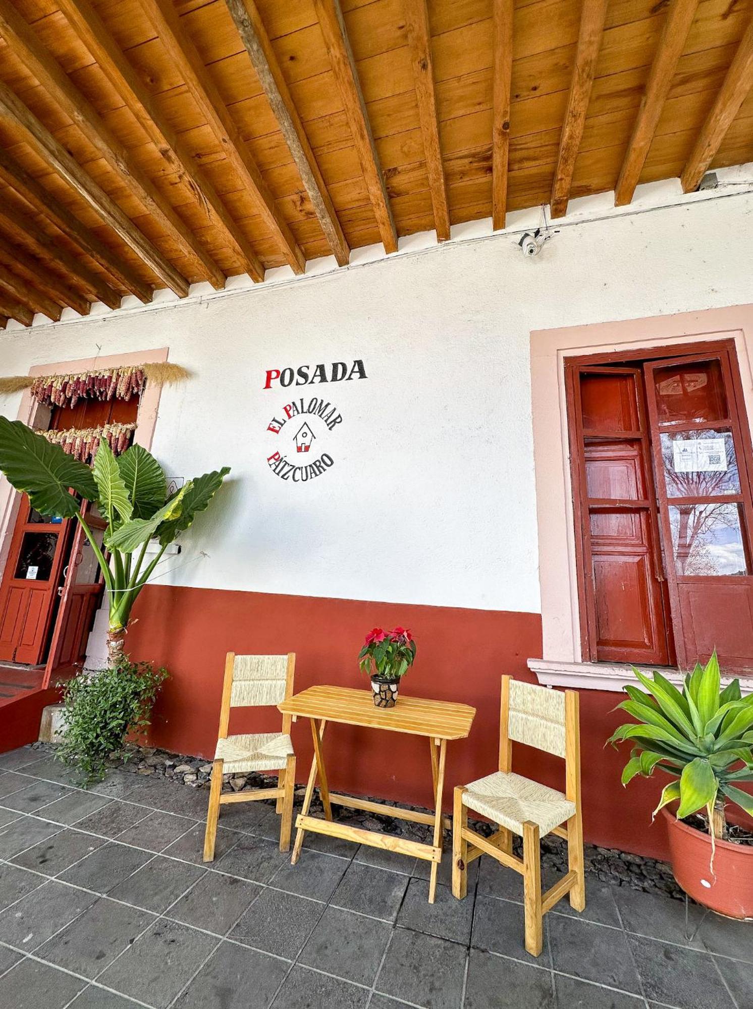 Posada El Palomar Пацкуаро Экстерьер фото